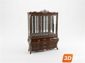 Decorative cabinet Skp Files